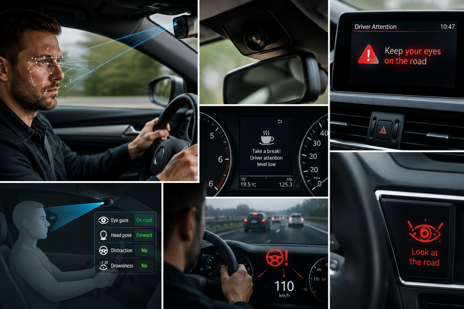 Nauji automobiliai jau stebi vairuotojo akis: ES įsigaliojo privalomas reikalavimas