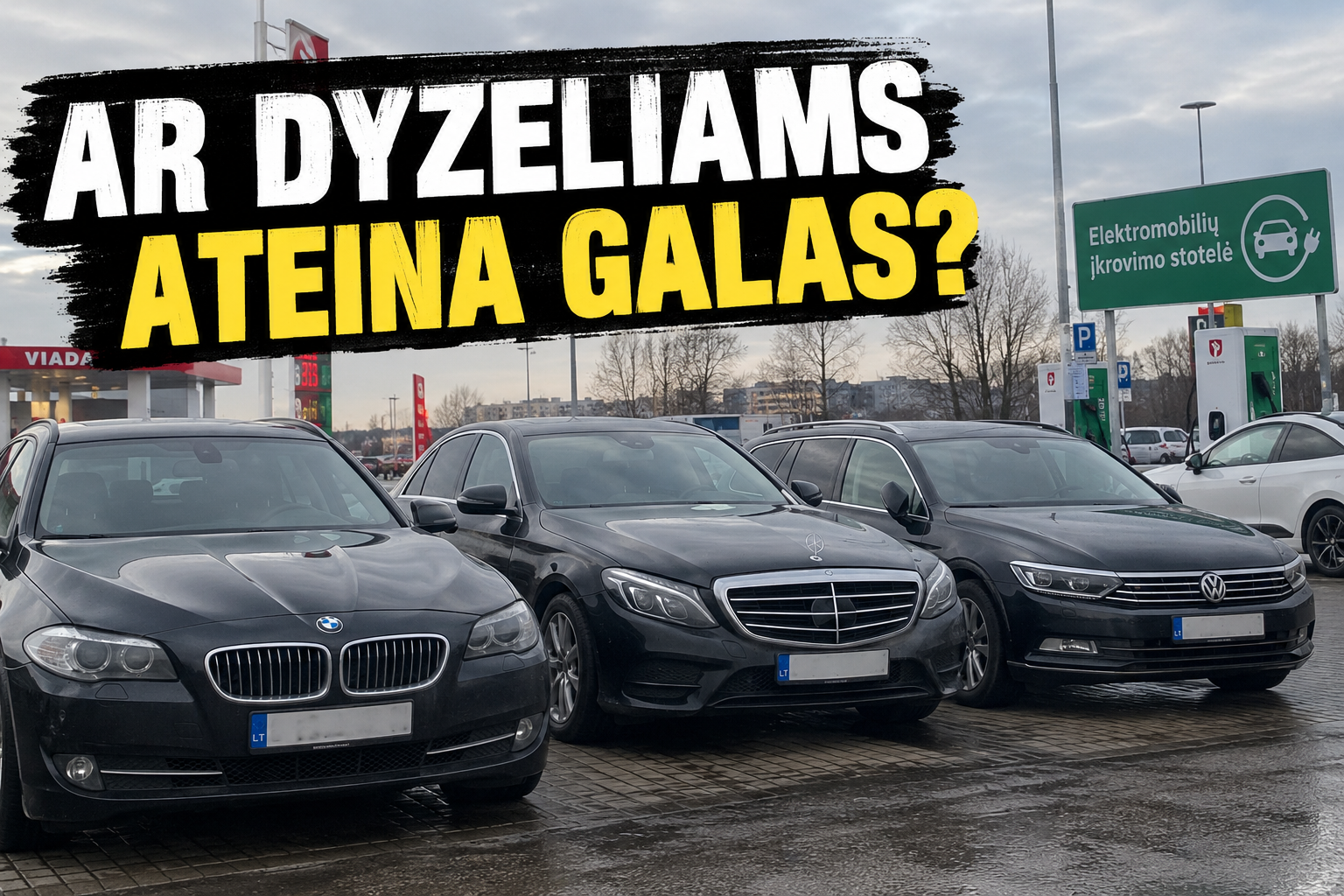 Dyzeliniai BMW, Mercedes-Benz ir Volkswagen automobiliai Lietuvoje – dyzelinių automobilių ateitis